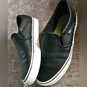 VANS Black Asher Perforated